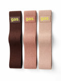 gas. bands x3 brown